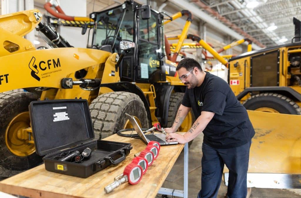 Mécanique d&rsquo;engins de chantier