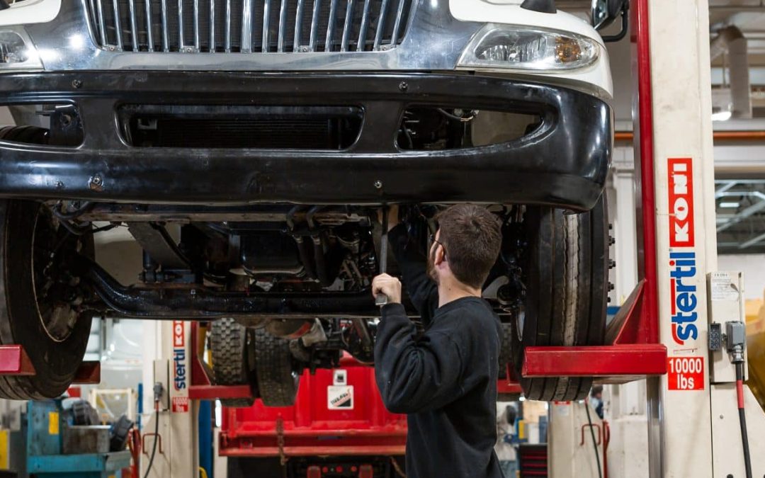 Le Pont (Double DEP / Mécanique de véhicules lourds routiers et Mécanique d’engins de chantier)